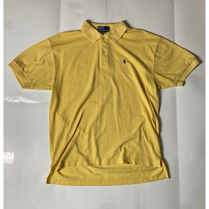 Polo Ralph Lauren Men's Extra Large Short Sleeve Yellow Polo
